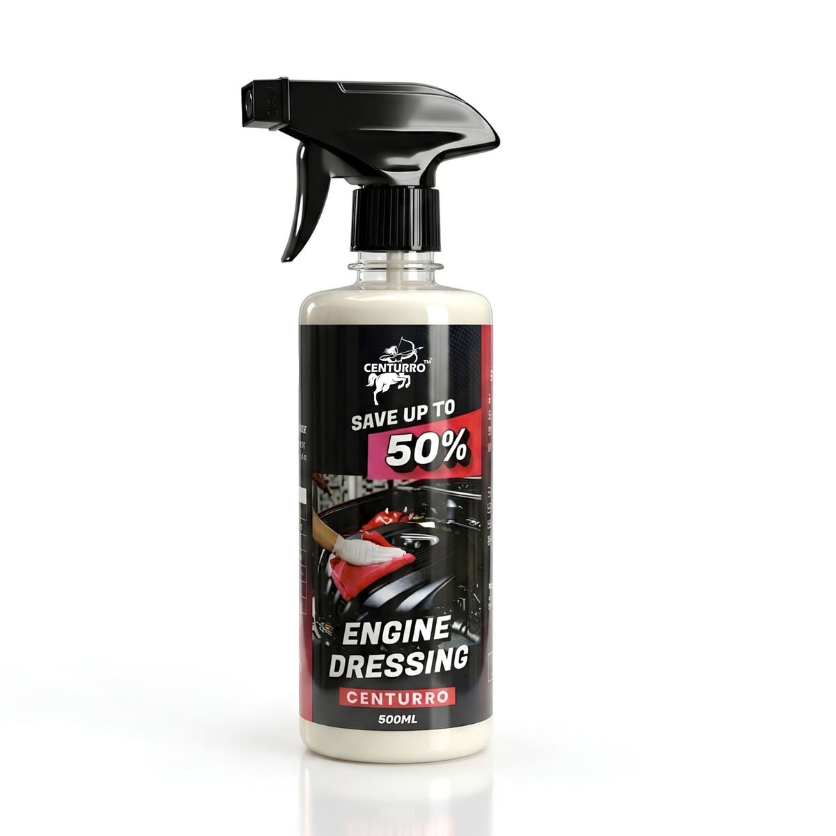 Centurro Engine Shine Protector | Long-Lasting Engine Dressing