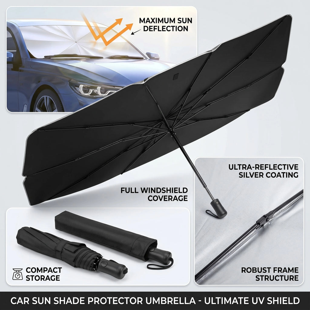 Centurro Car Sun Shade Umbrella | UV Protection for Cars