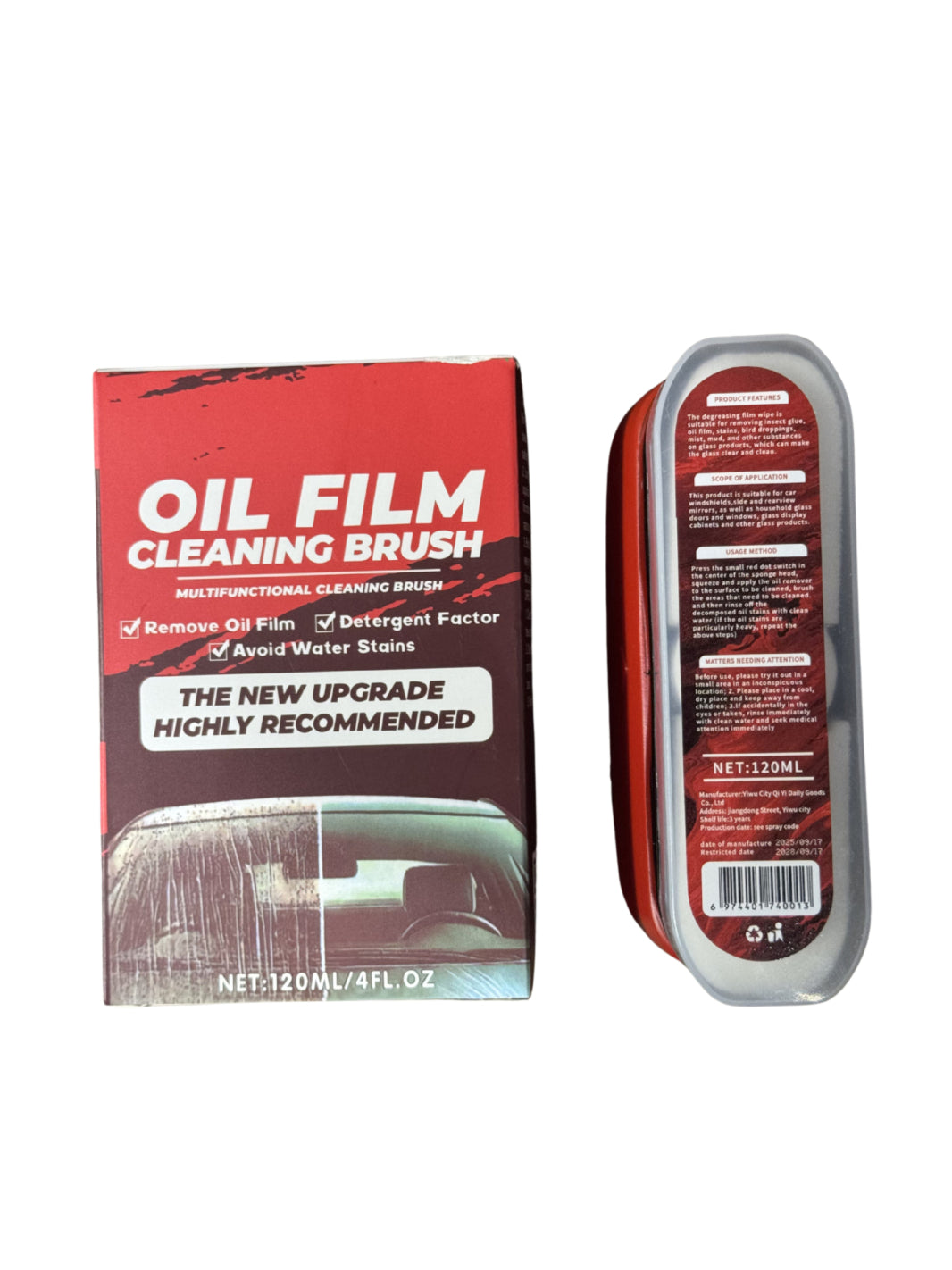Centurro Premium Glass Oil Film Cleaning Brush