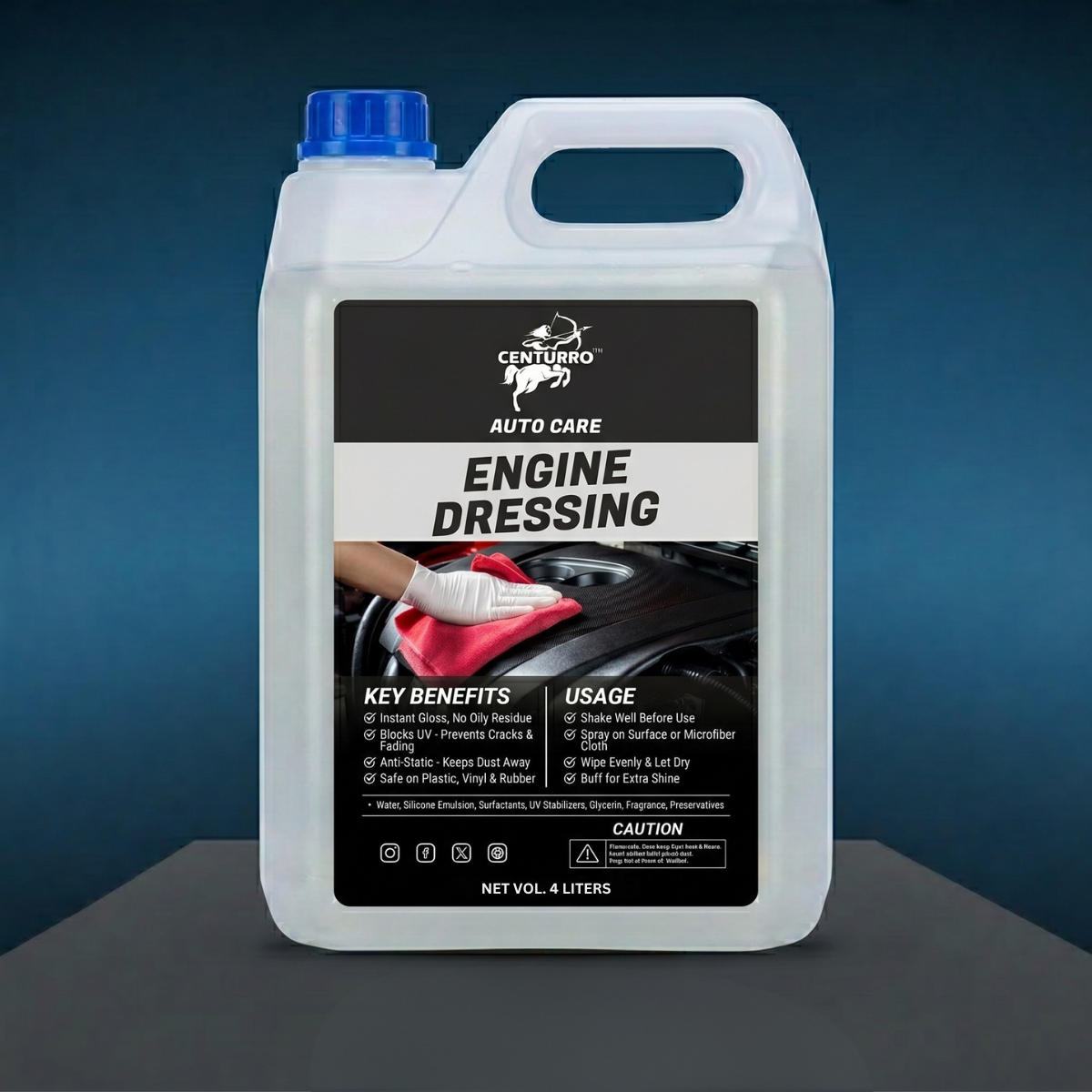 Centurro Engine Shine Protector Concentrate | 1L, 4L & 20L