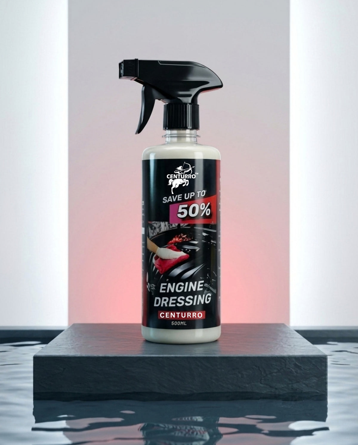 Centurro Engine Shine Protector | Long-Lasting Engine Dressing