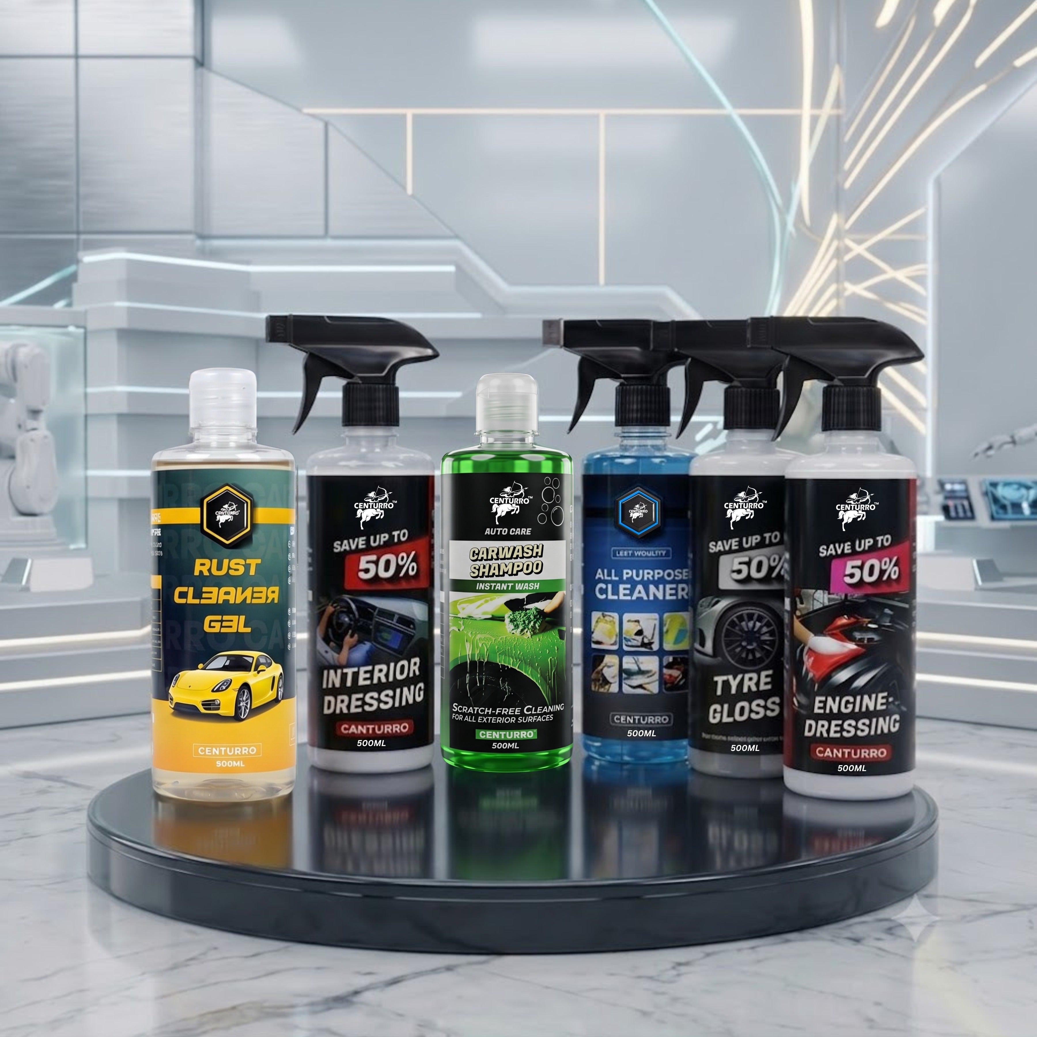 Centurro Ultimate Car Care Bundle – Complete Detailing Essentials