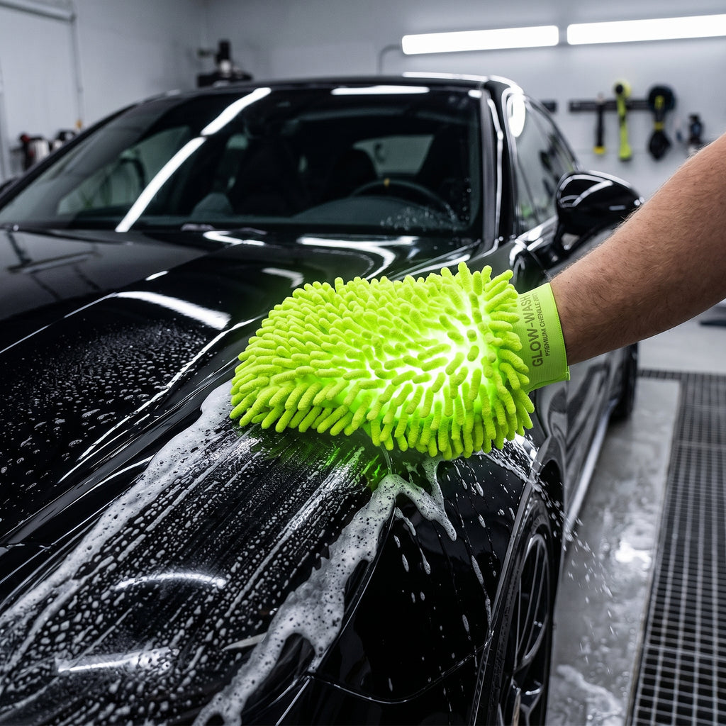 Centurro Microfiber Wash Mitt for Scratch-Free Cleaning